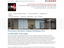 Tablet Screenshot of hurricanemanagementgroup.com